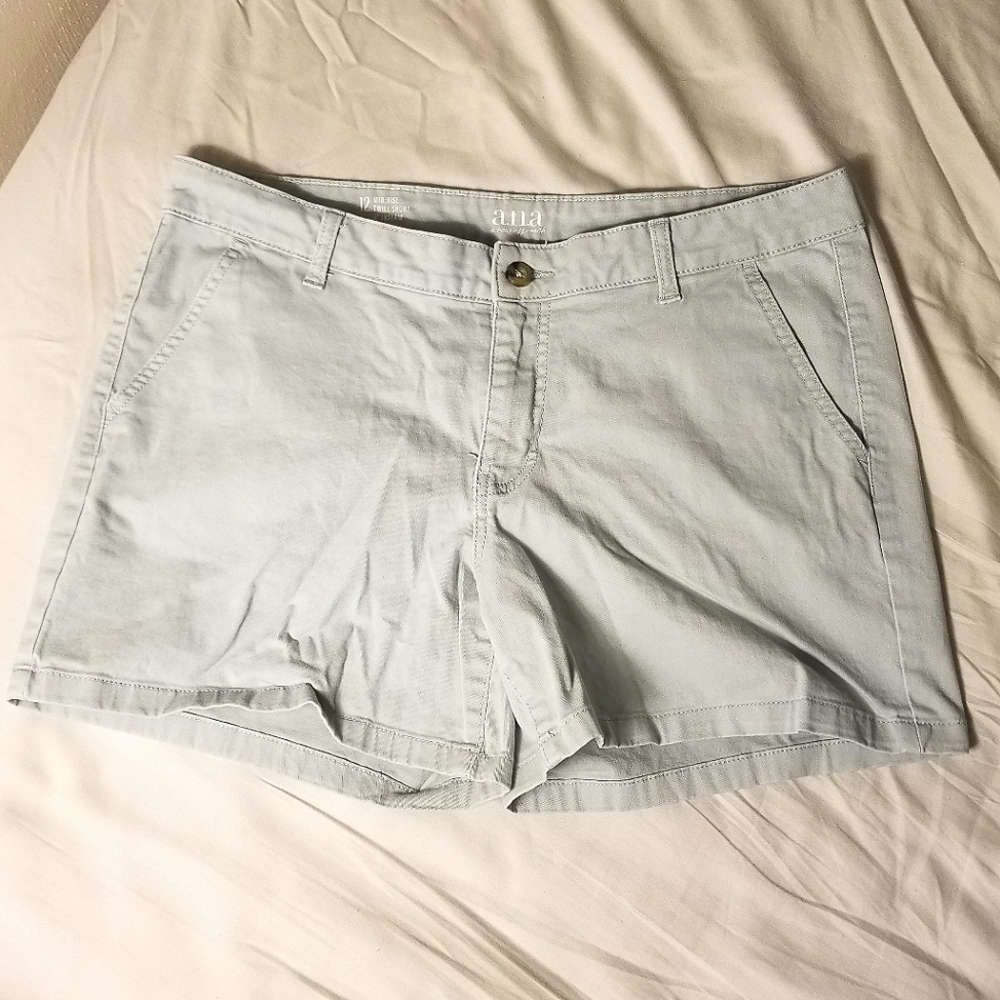 Light green shorts